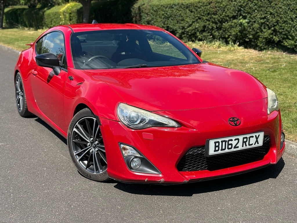 Toyota GT86 Boxer D-4s U3468 Ulez Red