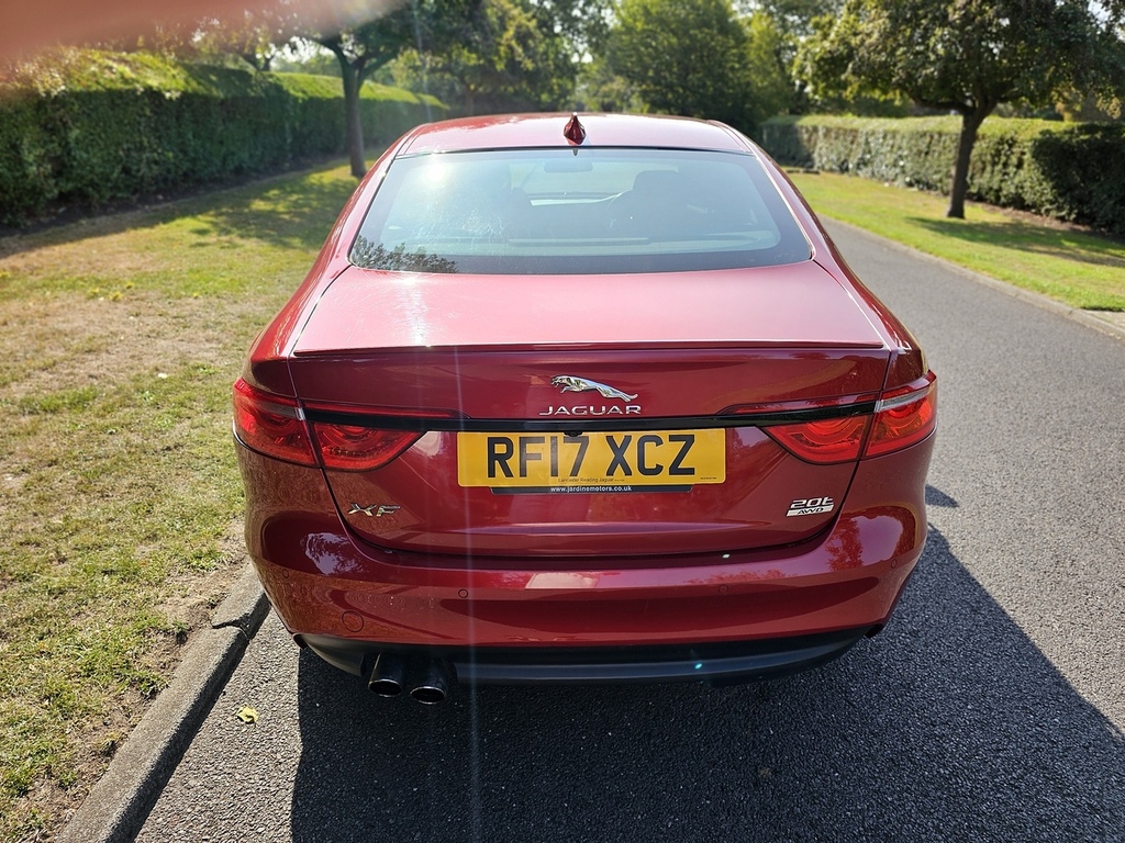 Jaguar XF D R-sport U2773 Ulez RF17XCZ Red #4