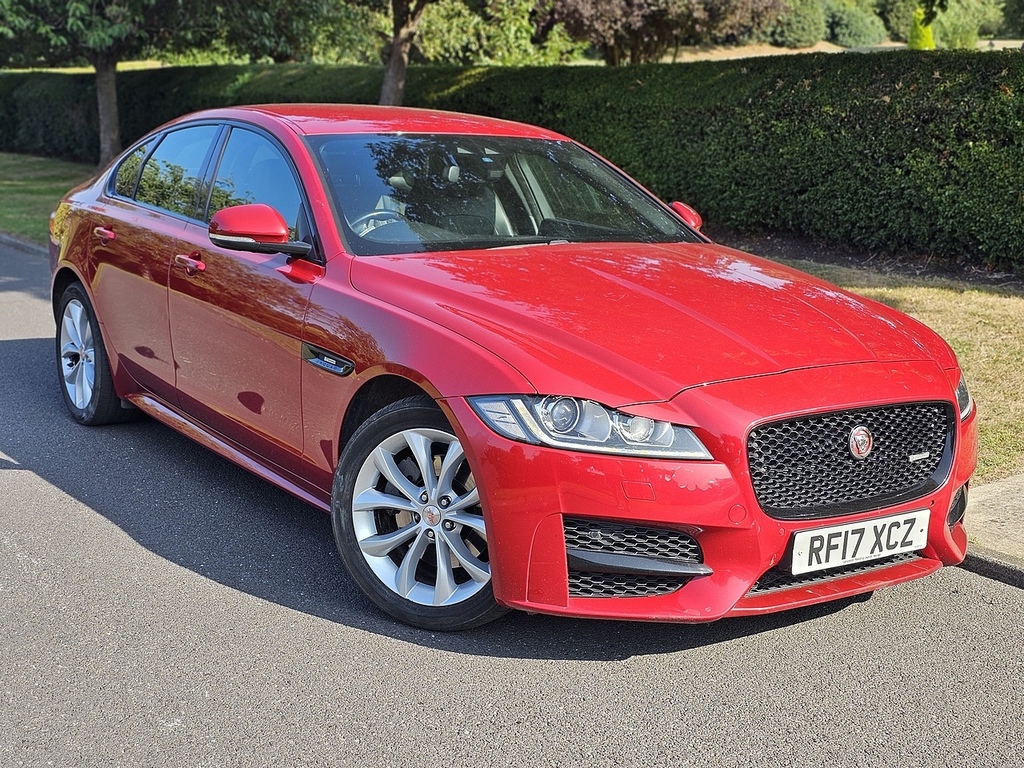 Jaguar XF D R-sport U2773 Ulez Red
