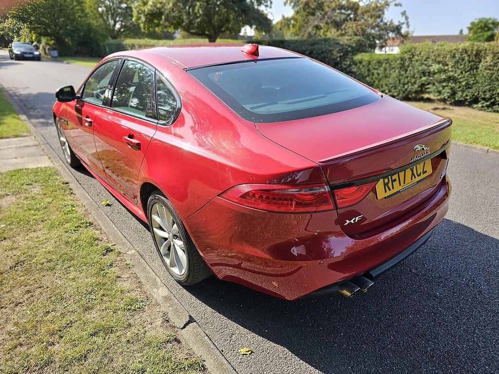 Jaguar XF D R-sport U2773 Ulez RF17XCZ Red #6