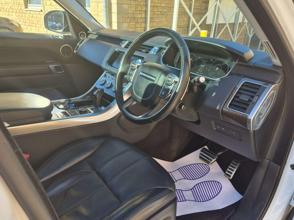Land Rover Range Rover Sport 3.0 Sd V6 Hse Dynamic 4Wd Euro 6 Ss 2 YE67OKR White #6