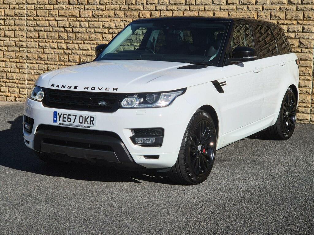 Land Rover Range Rover Sport 3.0 Sd V6 Hse Dynamic 4Wd Euro 6 Ss 2 YE67OKR White #4