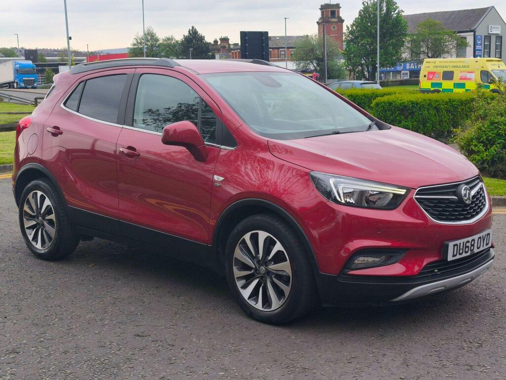 Vauxhall Mokka X 1.4I Turbo Ecotec Elite Nav Euro 6 Ss 2018 DU68OYD Red #4