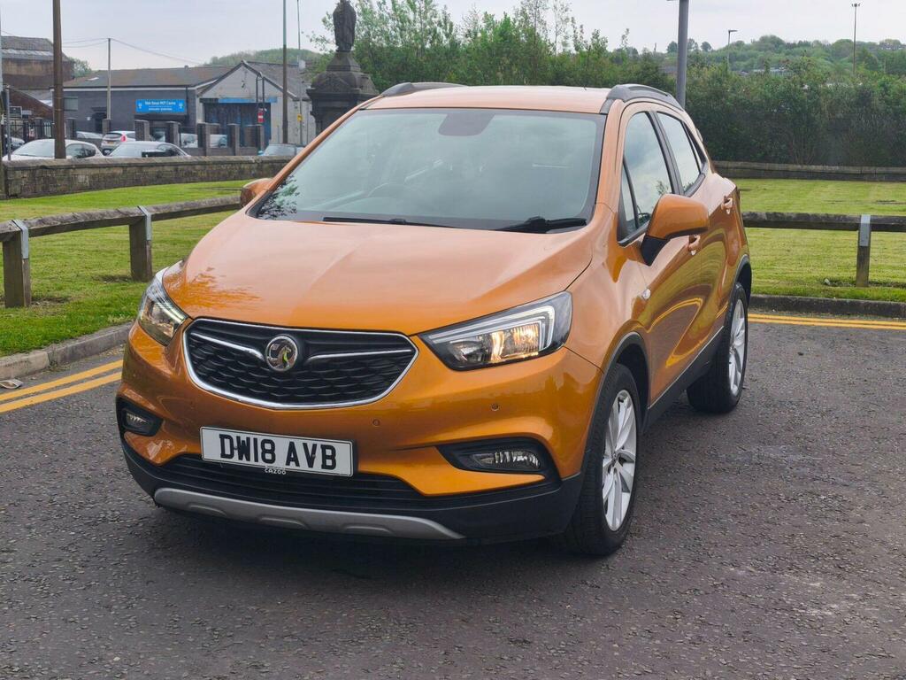 Vauxhall Mokka X 1.4I Turbo Ecotec Design Nav Euro 6 Ss 201 DW18AVB Orange #5