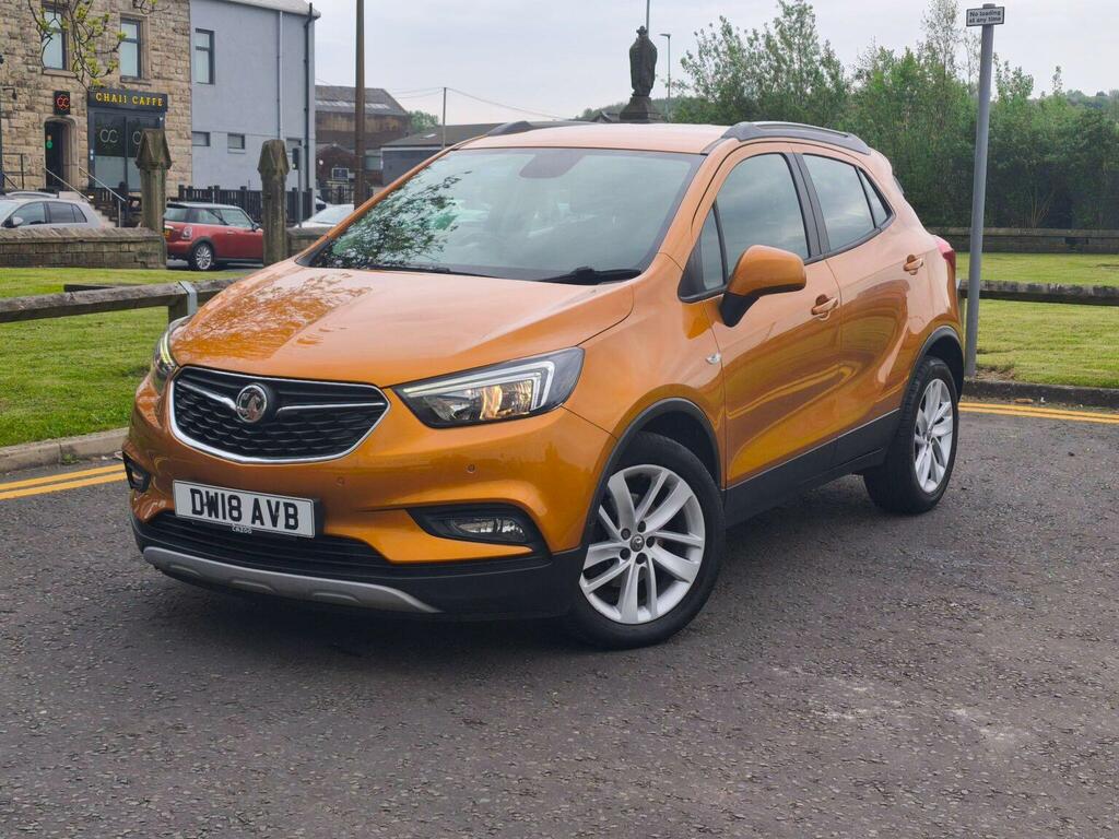 Vauxhall Mokka X 1.4I Turbo Ecotec Design Nav Euro 6 Ss 201 DW18AVB Orange #2