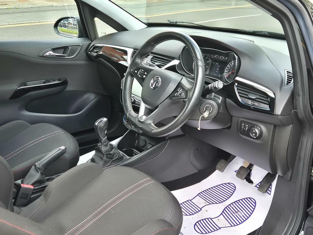 Vauxhall Corsa 1.4I Turbo Black Edition Euro 6 Ss 201868 SG68UTO Black #6
