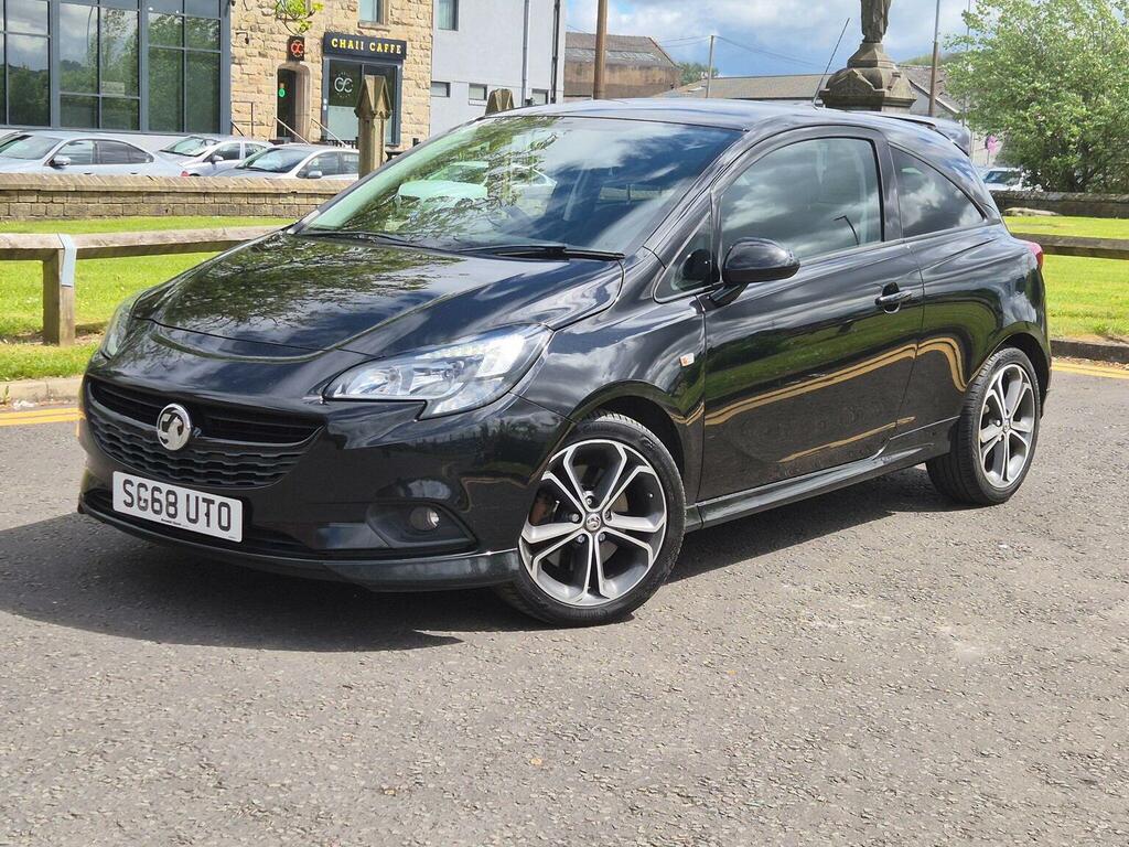 Vauxhall Corsa 1.4I Turbo Black Edition Euro 6 Ss 201868 SG68UTO Black #3