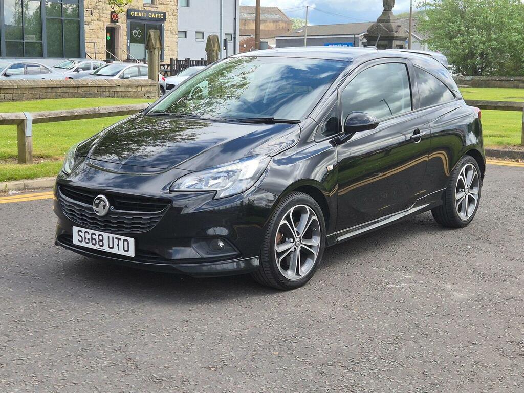 Vauxhall Corsa 1.4I Turbo Black Edition Euro 6 Ss 201868 SG68UTO Black #4