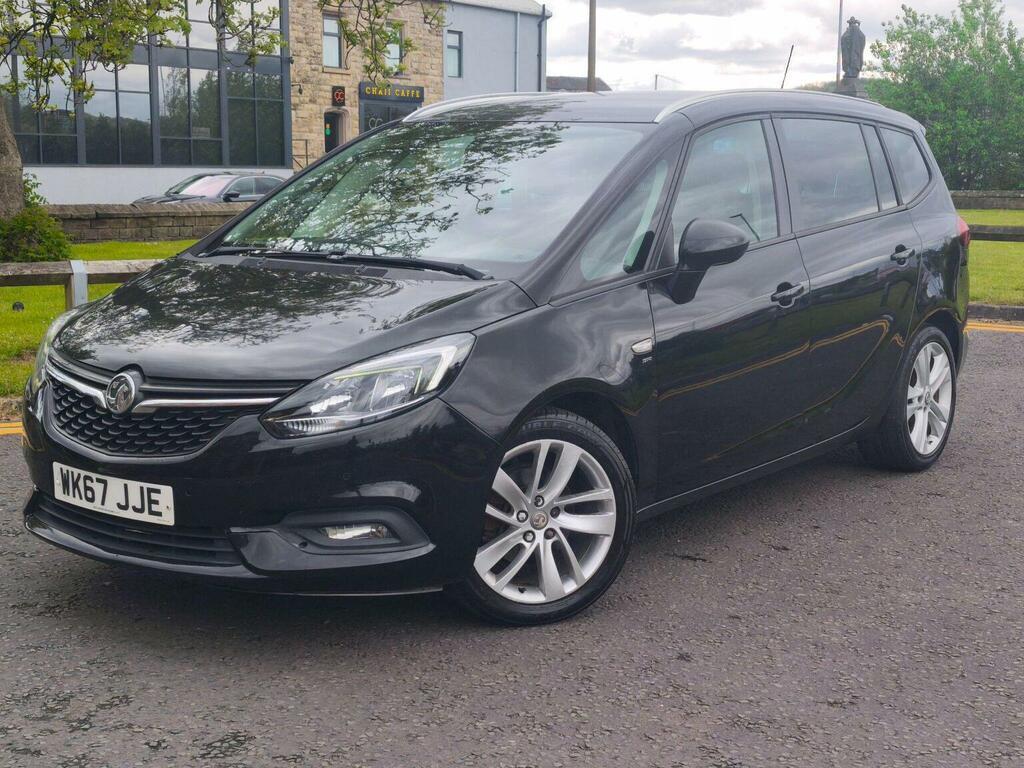 Vauxhall Zafira Tourer 1.4I Turbo Sri Nav Euro 6 201767 WK67JJE Black #2