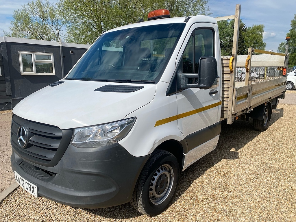 Mercedes-Benz Sprinter 315 2.0 Cdi Progressive L3 Lwb 14Ft Dropside Tail KN72CRX White #5