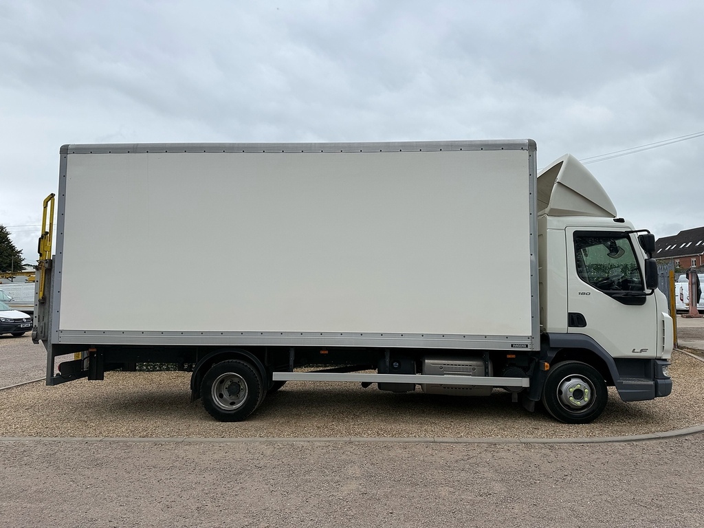 DAF All Models Box Van With Taillift 7.5 Ton 4 X 2 White #5