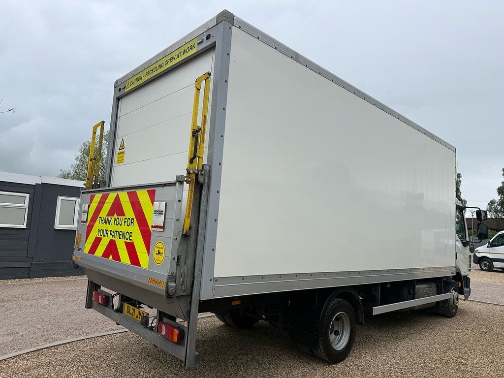 DAF All Models Box Van With Taillift 7.5 Ton 4 X 2 White #4