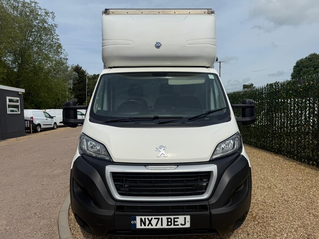 Peugeot Boxer Bluehdi 335 Built For Business L3 Lwb Lo Loader Lu NX71BEJ White #2