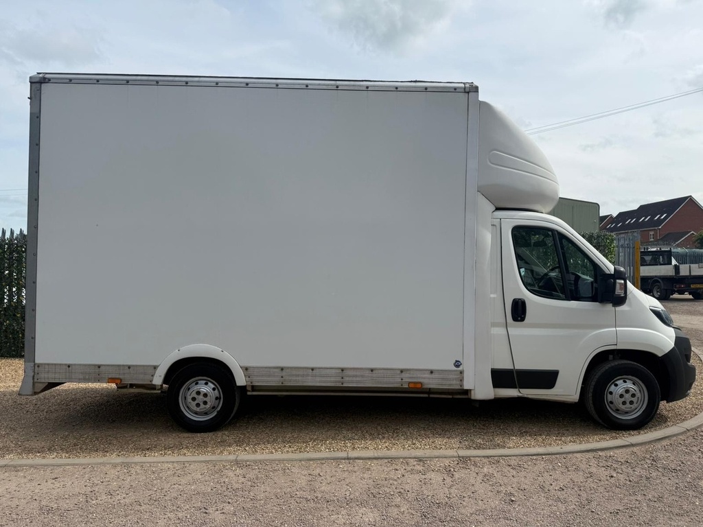 Peugeot Boxer Bluehdi 335 Built For Business L3 Lwb Lo Loader Lu NX71BEJ White #5
