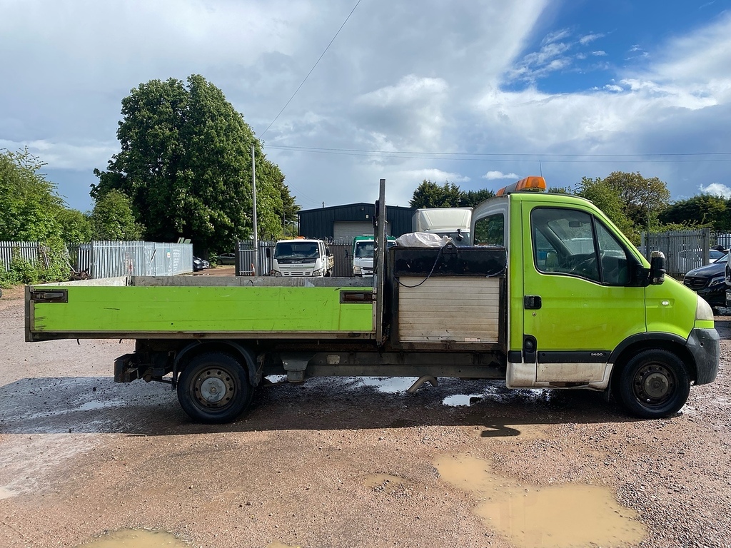 Vauxhall Movano 3500 2.5 Dti Lwb Tipper - Stoarge Locker Green #4