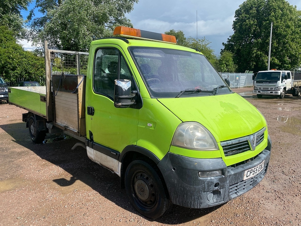 Vauxhall Movano 3500 2.5 Dti Lwb Tipper - Stoarge Locker Green #2