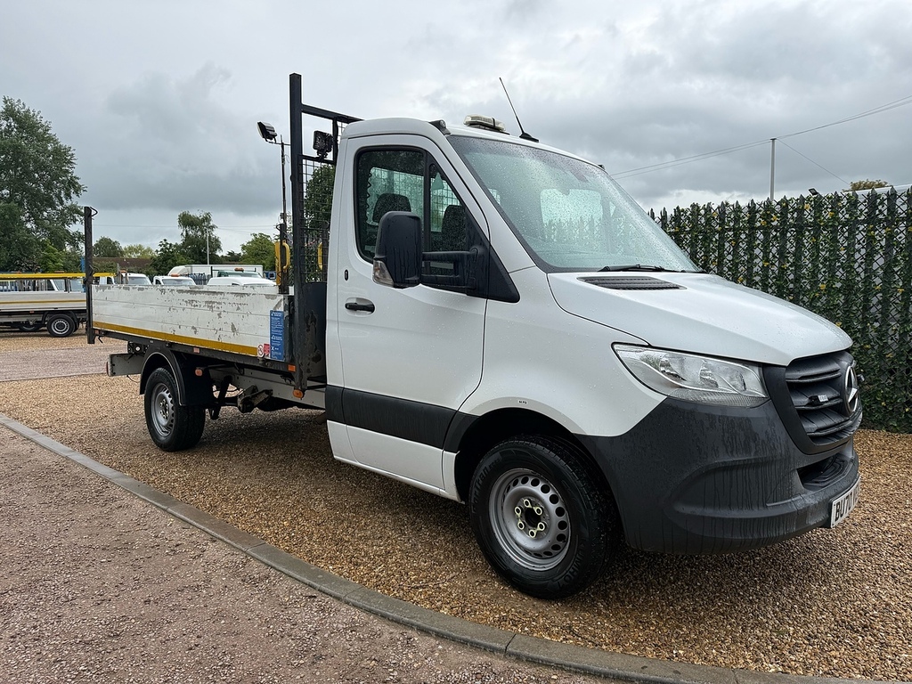 Mercedes-Benz Sprinter 2.1 316 Cdi Mwb Tipper - BU70VEA White #2