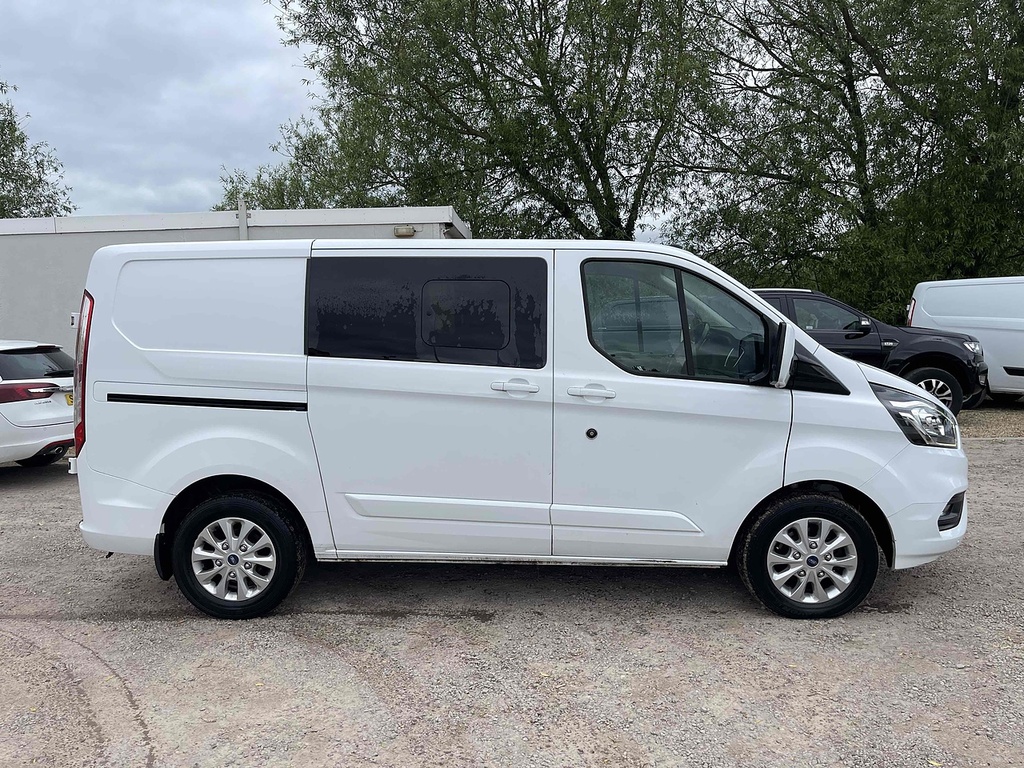 Ford Transit Custom 320 2.0 Ecoblue Limited Swb Panel Van - Euro 6 CN19UYF White #3
