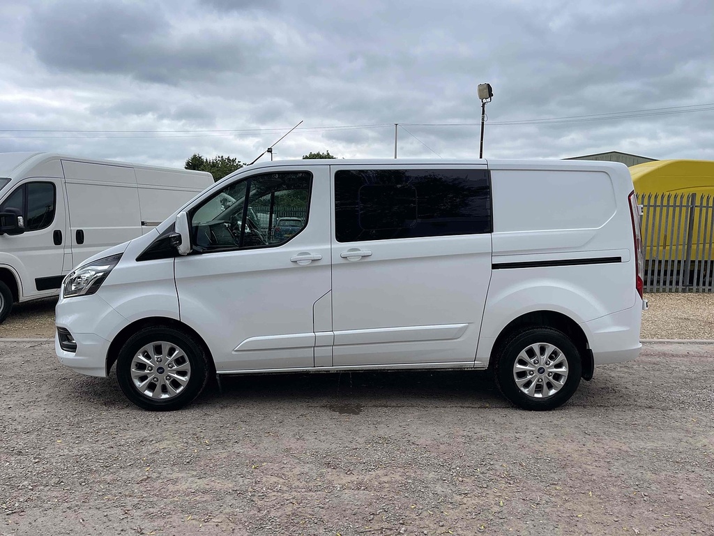 Ford Transit Custom 320 2.0 Ecoblue Limited Swb Panel Van - Euro 6 CN19UYF White #4
