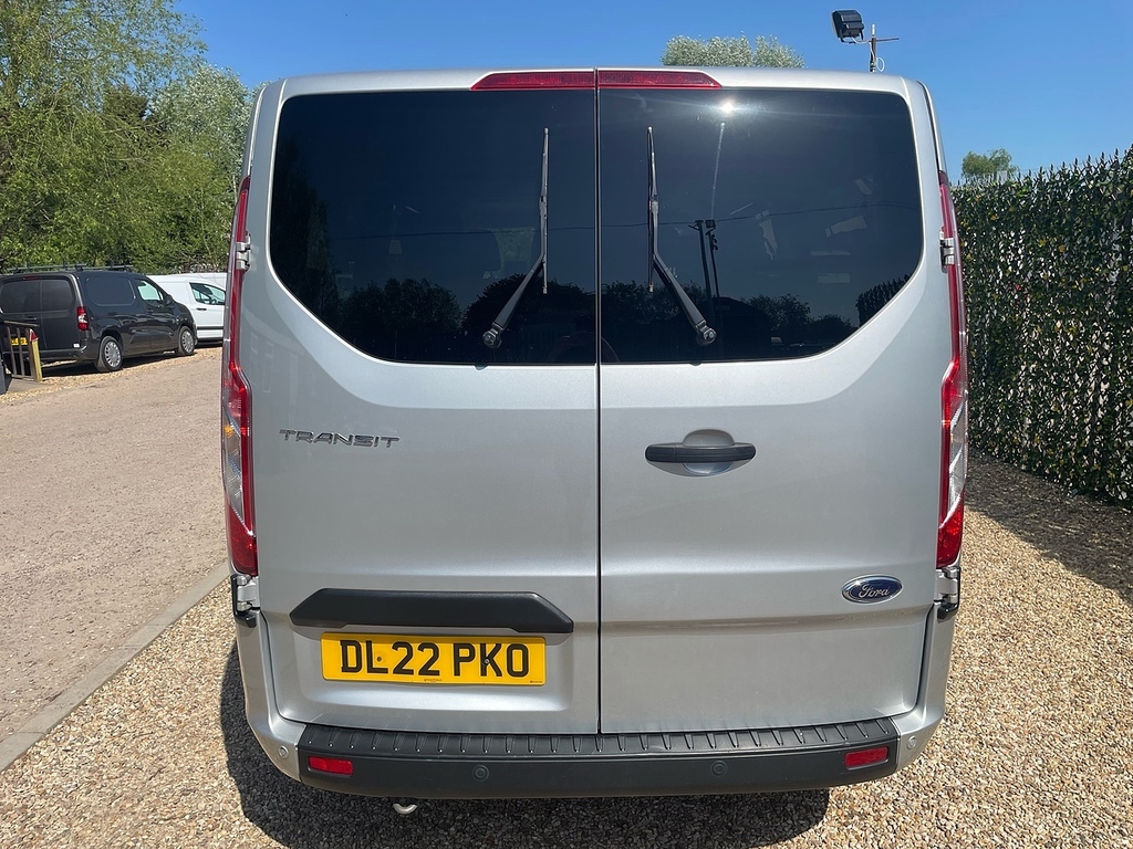 Ford Transit Custom 320 2.0 Ecoblue Trend L2 H1 Lwb Minibus - 9 Seats DL22PKO Silver #5
