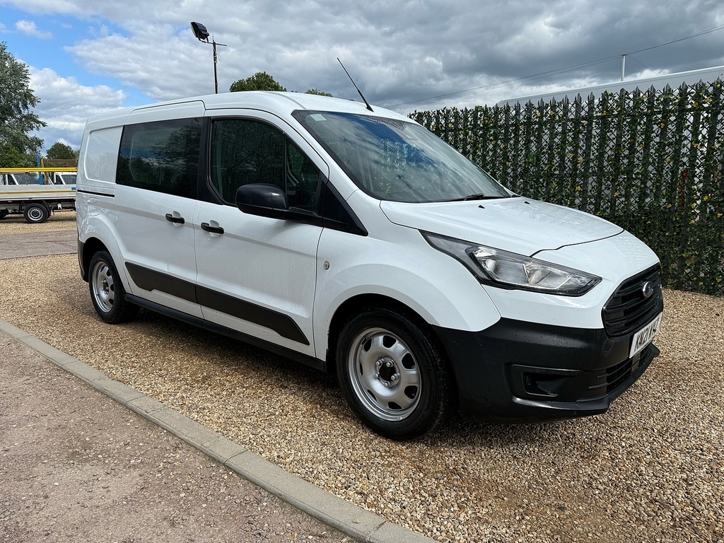 Ford Transit Connect 230 1.5 Ecoblue Leader L2 H1 Lwb Combi Crew Van - White