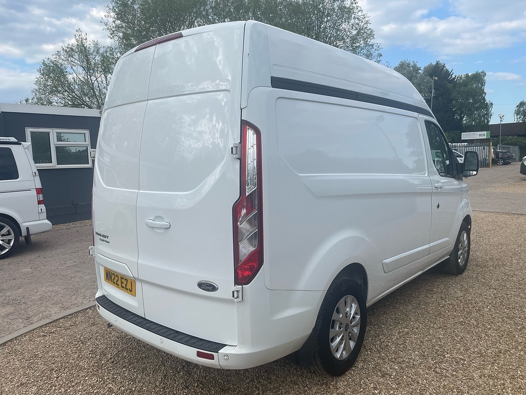 Ford Transit Custom 300 2.0 Ecoblue Limited L1 H2 Swb High Roof Panel WN22EZJ White #6