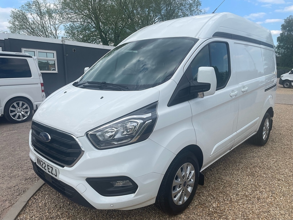 Ford Transit Custom 300 2.0 Ecoblue Limited L1 H2 Swb High Roof Panel WN22EZJ White #3