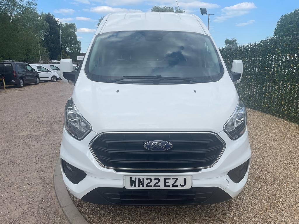 Ford Transit Custom 300 2.0 Ecoblue Limited L1 H2 Swb High Roof Panel WN22EZJ White #2