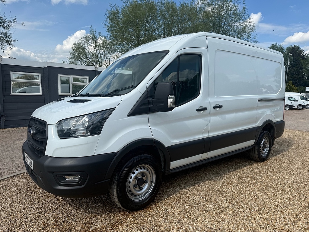 Ford Transit Custom 350 2.0 Ecoblue Leader L2 Mwb Panel Van 4X4 Adw - LD22XBB White #3