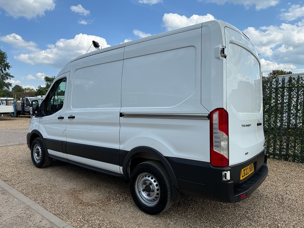 Ford Transit Custom 350 2.0 Ecoblue Leader L2 Mwb Panel Van 4X4 Adw - LD22XBB White #4