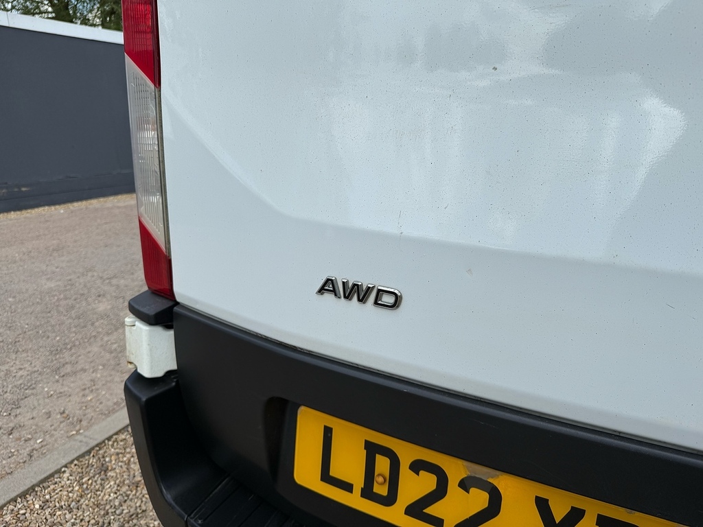 Ford Transit Custom 350 2.0 Ecoblue Leader L2 Mwb Panel Van 4X4 Adw - LD22XBB White #2