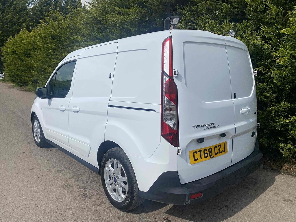 Ford Transit Connect 200 Limited 1.5Tdci L1 Panel Van CT68CZJ White #5