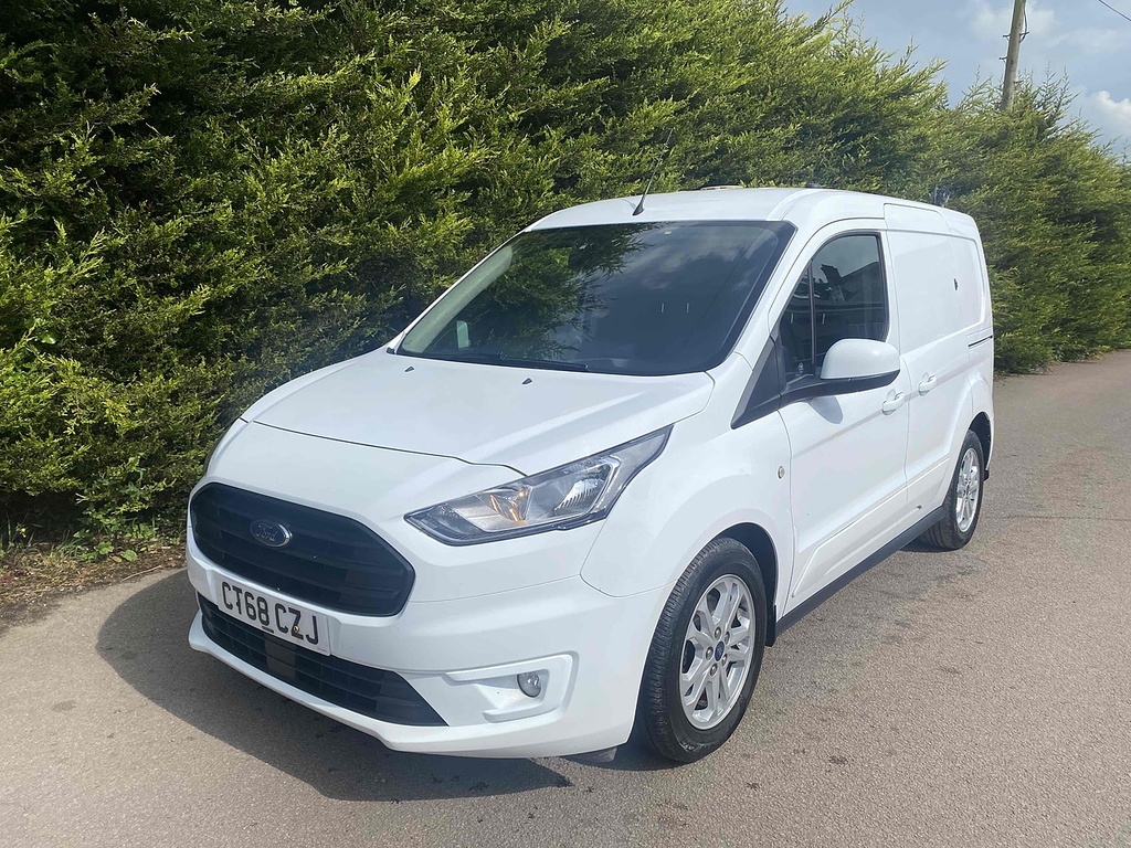Ford Transit Connect 200 Limited 1.5Tdci L1 Panel Van CT68CZJ White #4