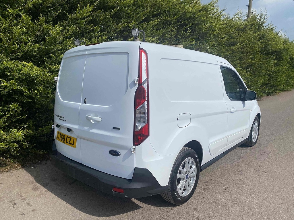 Ford Transit Connect 200 Limited 1.5Tdci L1 Panel Van CT68CZJ White #6