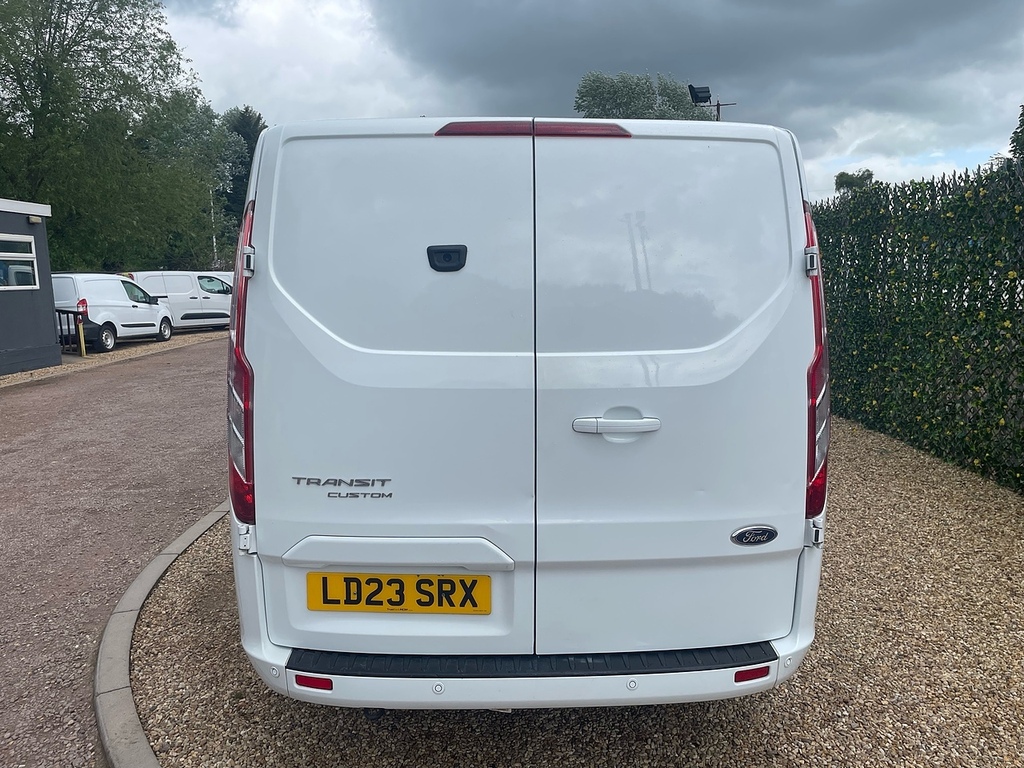 Ford Transit Custom 300 2.0 Ecoblue Limited L1 H1 Swb Panel Van - Whit LD23SRX White #4