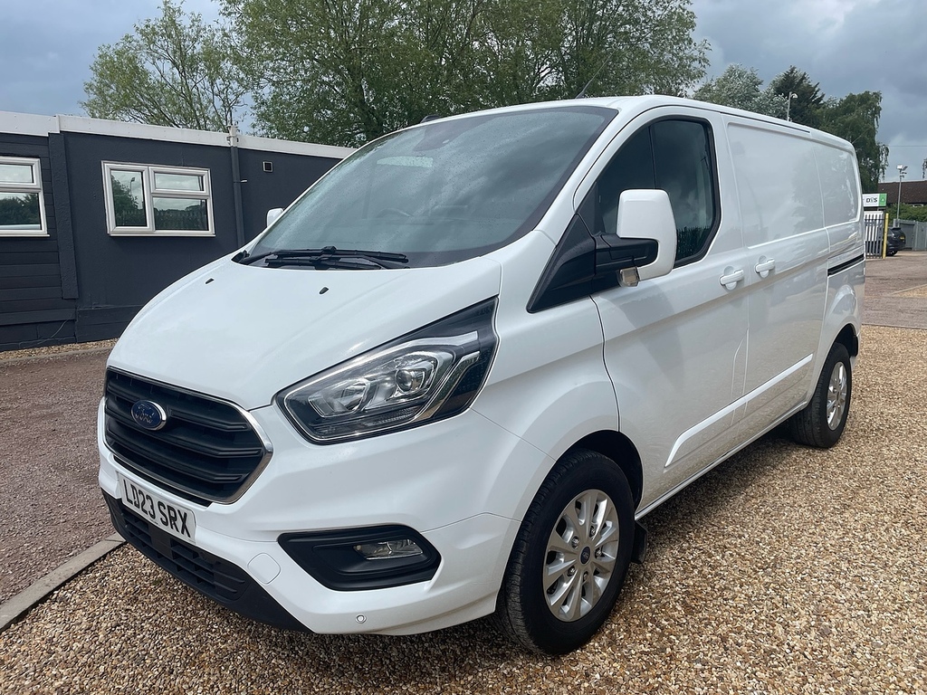 Ford Transit Custom 300 2.0 Ecoblue Limited L1 H1 Swb Panel Van - Whit LD23SRX White #2