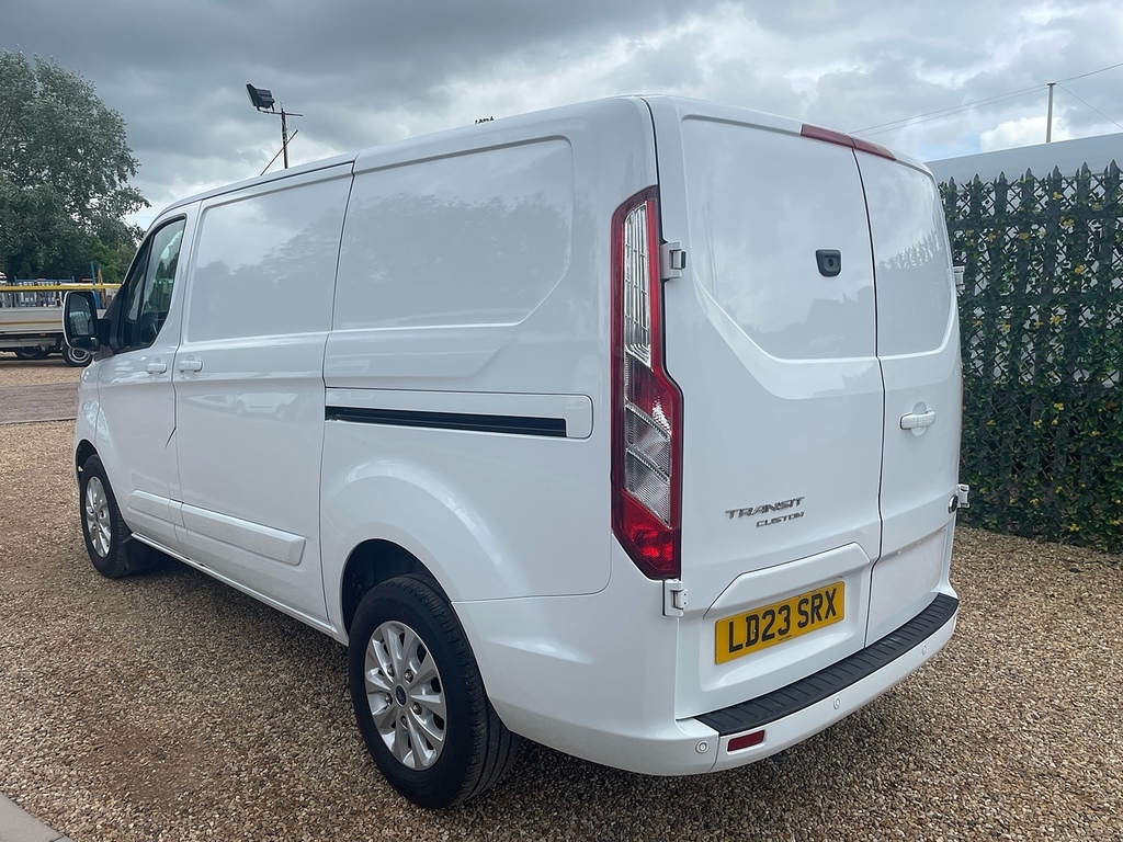 Ford Transit Custom 300 2.0 Ecoblue Limited L1 H1 Swb Panel Van - Whit LD23SRX White #3