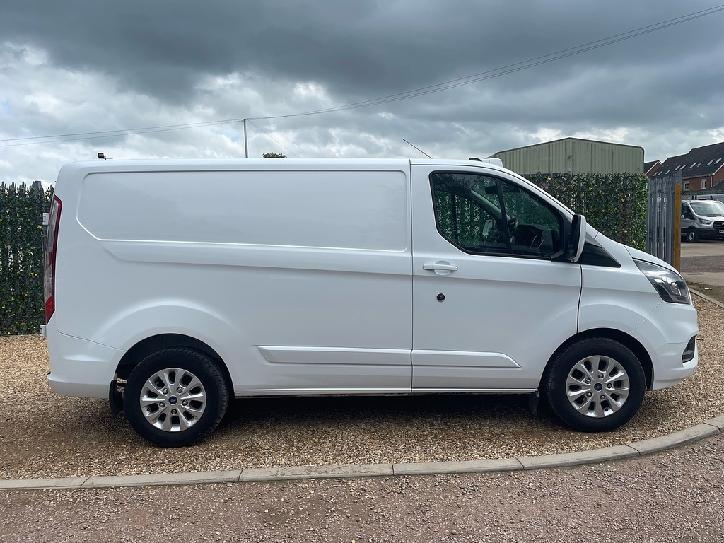 Ford Transit Custom 300 2.0 Ecoblue Limited L1 H1 Swb Panel Van - Whit LD23SRX White #6