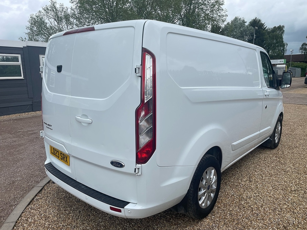 Ford Transit Custom 300 2.0 Ecoblue Limited L1 H1 Swb Panel Van - Whit LD23SRX White #5