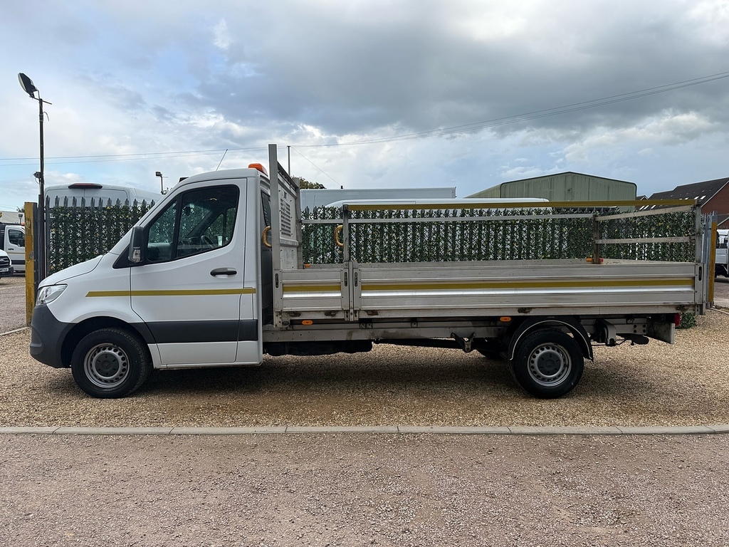 Mercedes-Benz Sprinter 315 Cdi Progressive 2.0 Lwb 14Ft Dropside KW21POJ White #6