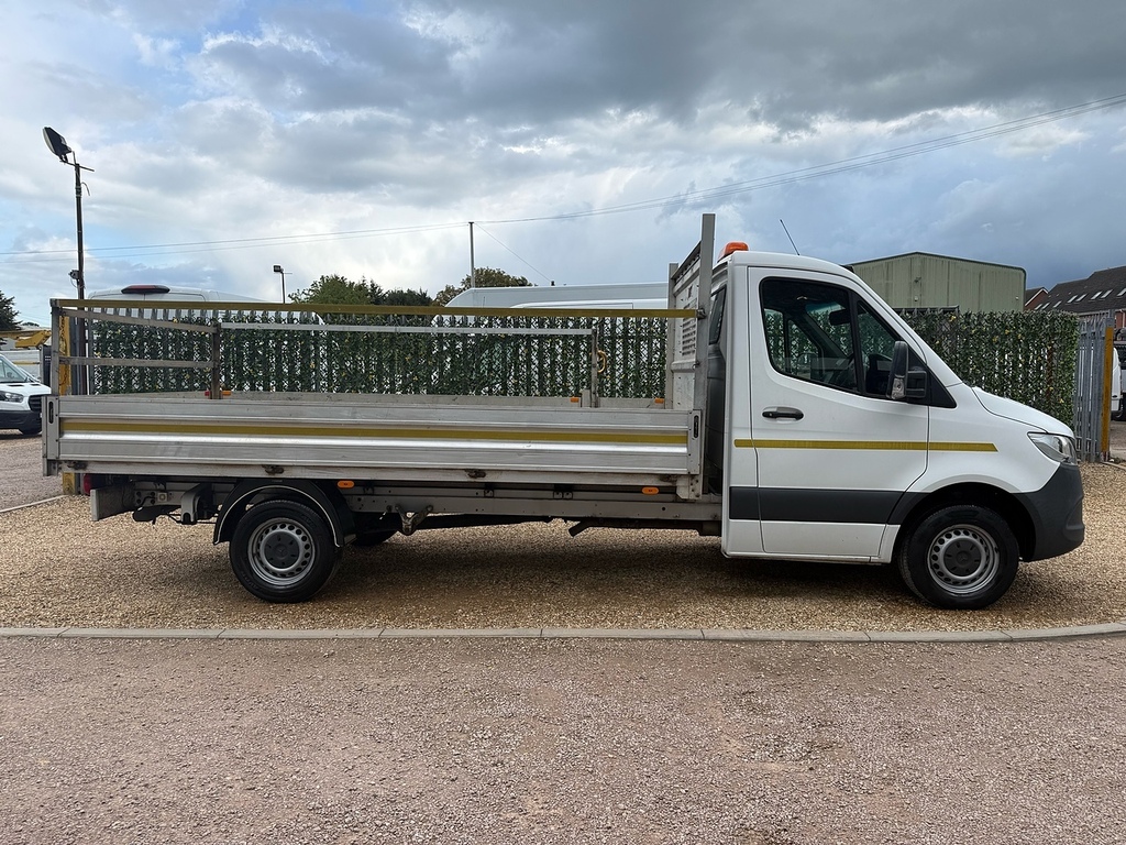 Mercedes-Benz Sprinter 315 Cdi Progressive 2.0 Lwb 14Ft Dropside KW21POJ White #5