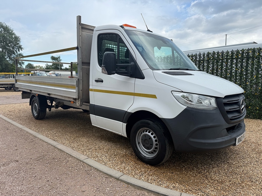 Mercedes-Benz Sprinter 315 Cdi Progressive 2.0 Lwb 14Ft Dropside White