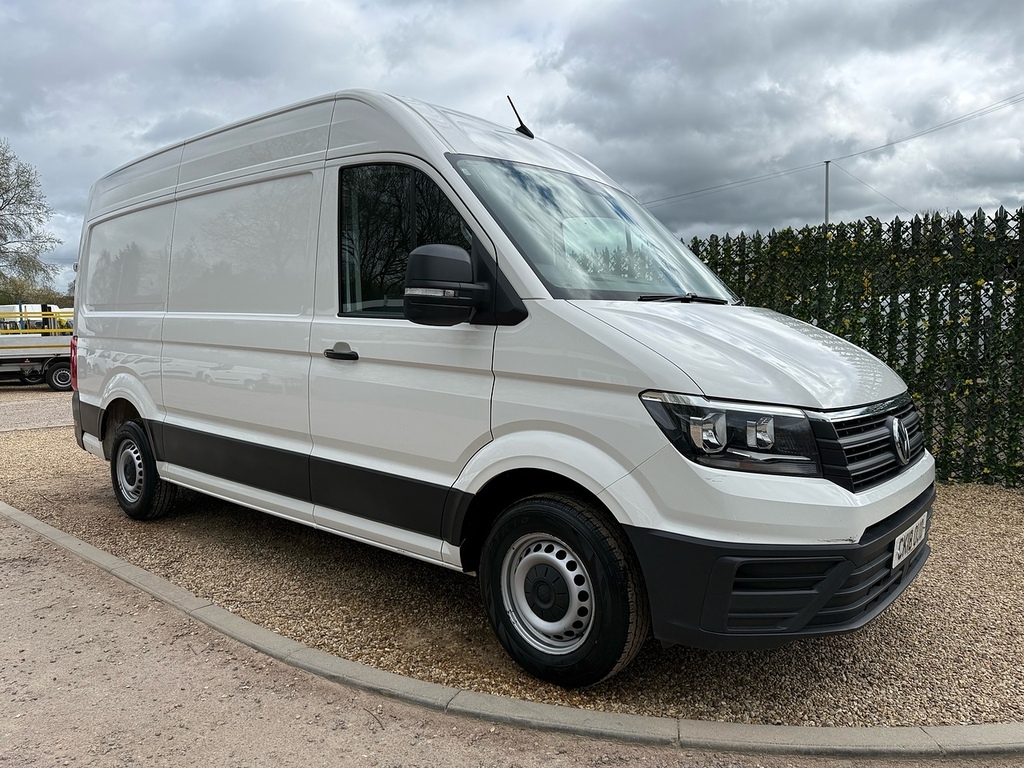 Volkswagen Crafter 2.0 Tdi Cr30 Startline L2 H3 Mwb Panel Van - White White