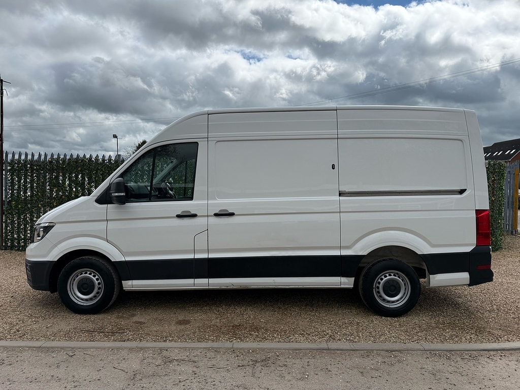 Volkswagen Crafter 2.0 Tdi Cr30 Startline L2 H3 Mwb Panel Van - White CK18OUD White #6