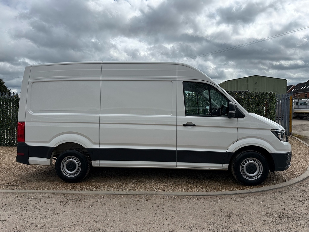Volkswagen Crafter 2.0 Tdi Cr30 Startline L2 H3 Mwb Panel Van - White CK18OUD White #5