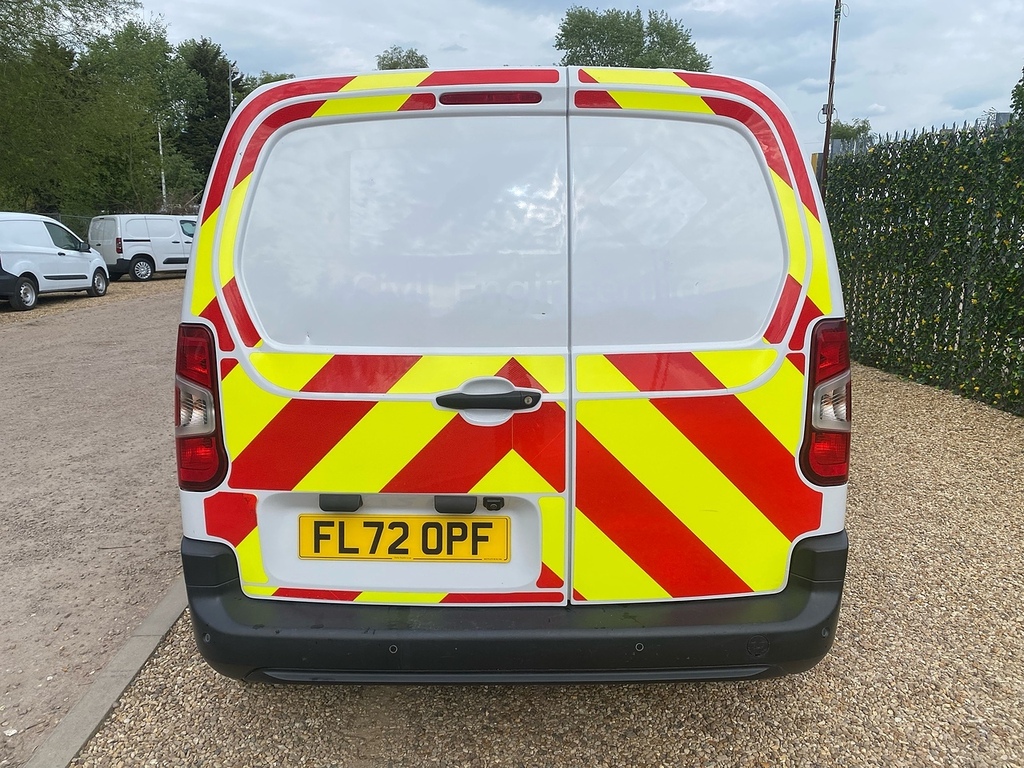 Toyota Proace City 1.5 Bluehdi Icon L1 H1 Swb Panel Van - White White #5