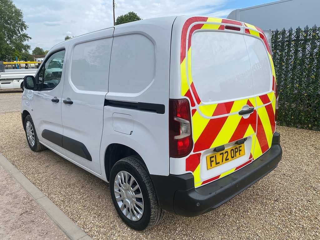 Toyota Proace City 1.5 Bluehdi Icon L1 H1 Swb Panel Van - White White #4