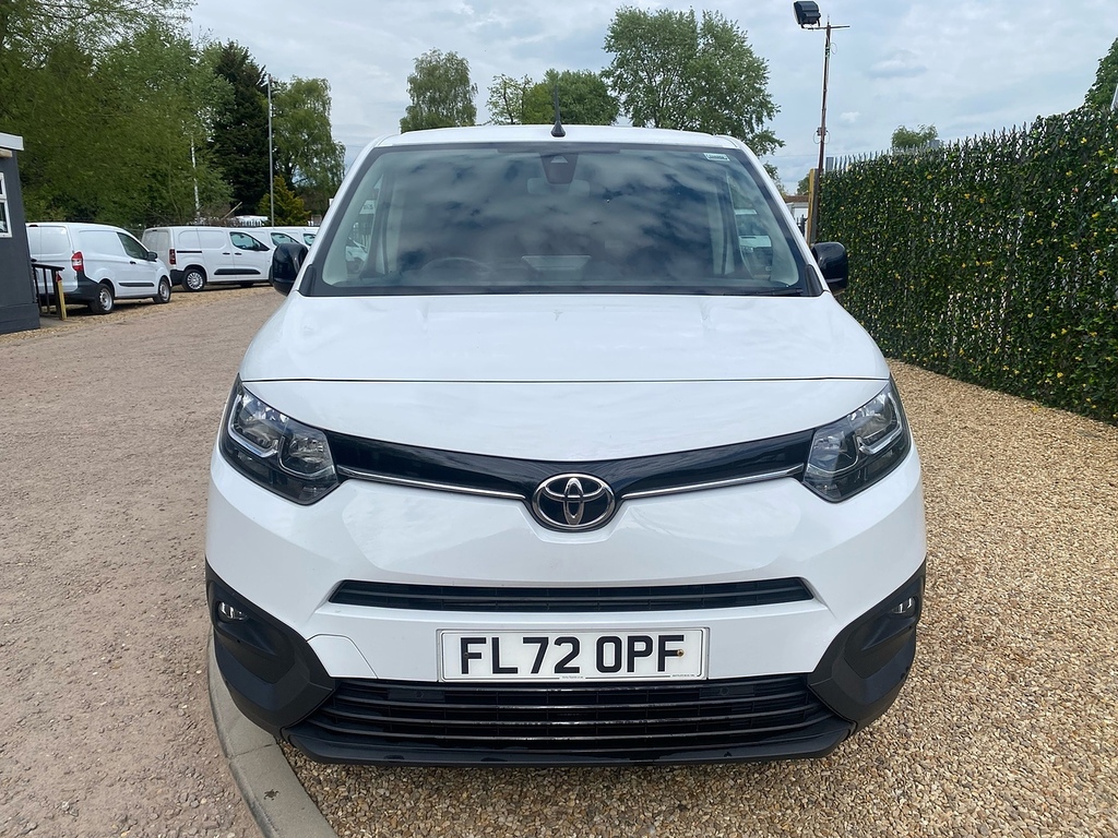 Toyota Proace City 1.5 Bluehdi Icon L1 H1 Swb Panel Van - White White #2