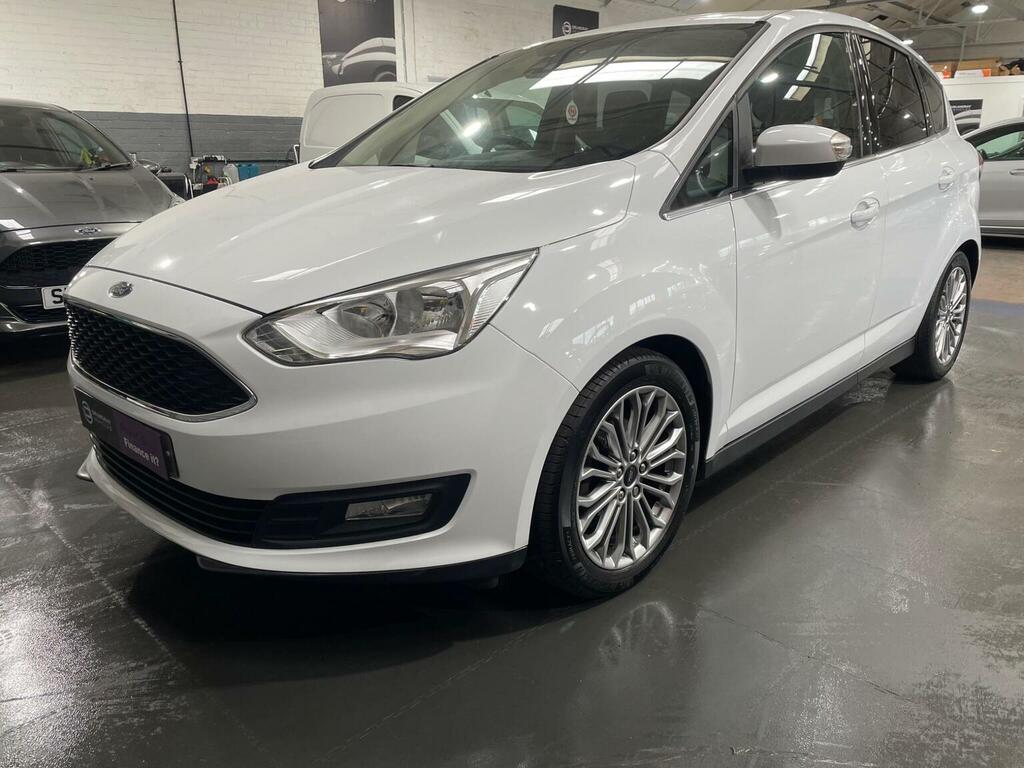 Ford C-Max Mpv 1.0T Ecoboost Gpf Zetec Euro 6 Ss 2019 SB68MYU White #5