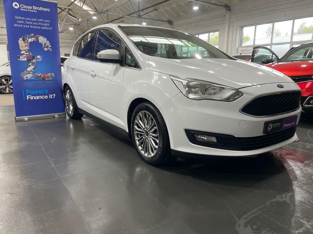 Ford C-Max Mpv 1.0T Ecoboost Gpf Zetec Euro 6 Ss 2019 White